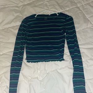 Pacsun ribbed long sleeve top